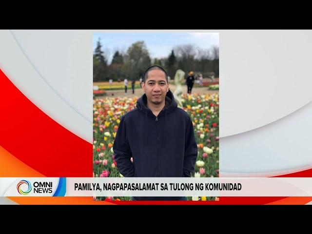 Filipino na biktima ng aksidente sa Ontario, pumanaw na | OMNI News Filipino