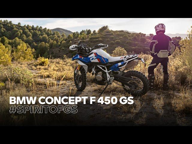 The brand-new BMW Concept F 450 GS