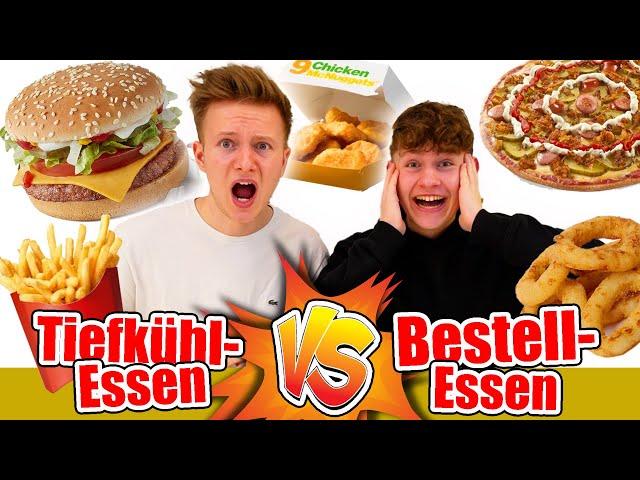 Tiefkühl-ESSEN VS Bestell-ESSEN  TipTapTube