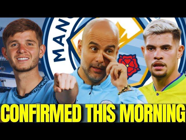  CONFIRMED THIS MORNING IN MANCHESTER! HUGE LAST-MINUTE ANNOUNCEMENT! MAN CITY TRANSFER NEWS TODAY