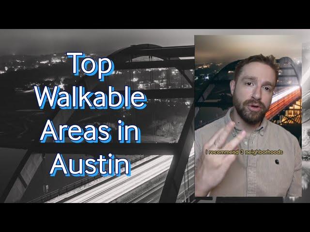 TOP walkable neighborhoods in Austin 