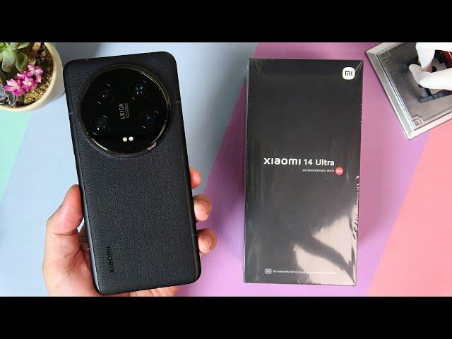 Xiaomi 14 Ultra Unboxing Global Version | Hands-On, Antutu, Speedtest, Design, Unbox, Camera Test