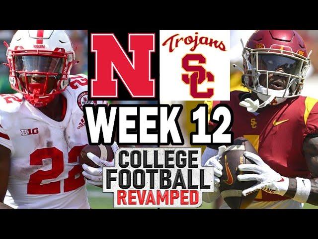 Nebraska at USC - Week 12 Simulation (2024 Rosters for NCAA 14)