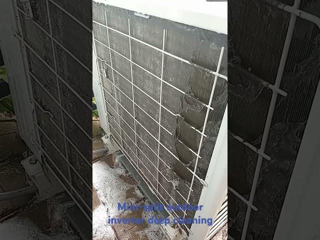 ductless mini-split outdoor inverter deep cleaning r410a refrigerant