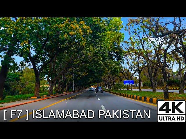 Welcome to Pakistan / Beautiful Islamabad City 2023 / 4K Drive (Captioned)Virtual Drive