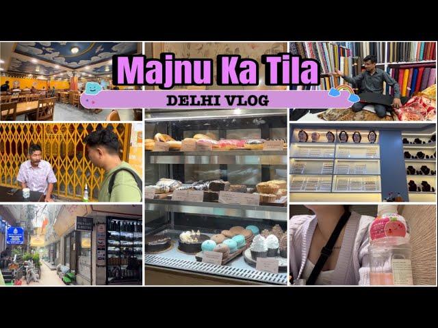 Delhi vlog+Day 1 At Majnu ka tila+How Do  I Ignore Hate Comments+Tibetan Vlogger