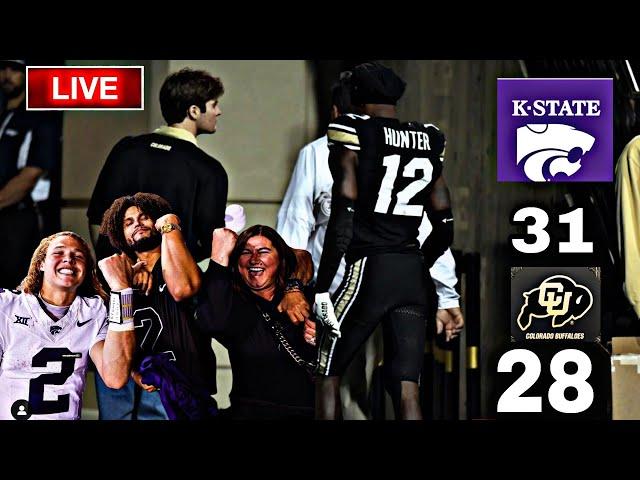 Live: #18 Kansas State DEFEATS Colorado 31-28: MAGDOG TV & Buffs' Fans REACT To Tough Loss‼️