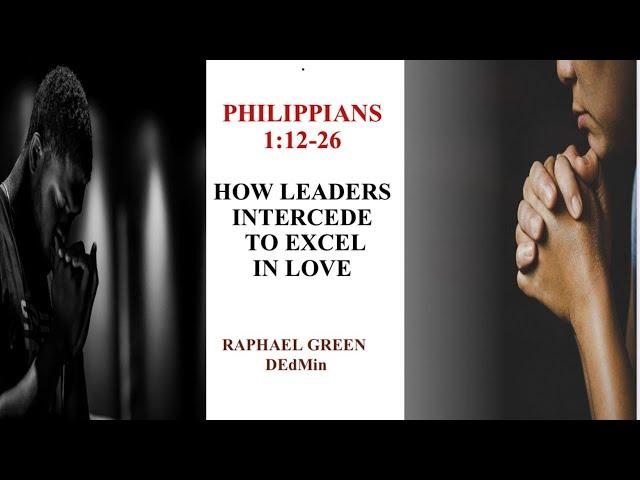 MCWC - 04.30.2023 - "How Leaders Intercede To Excel In Love"