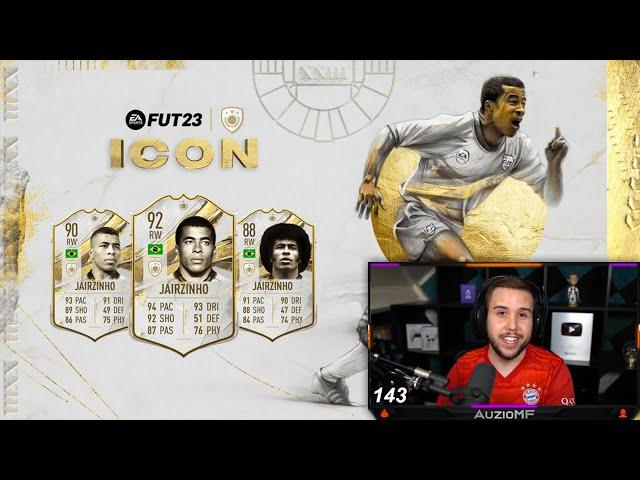 Auzio Reacts to NEW FIFA 23 ICON Cards