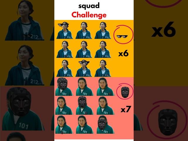 Squid Game Challenge: Can You Survive All the Questions? "#squidgame #shorts