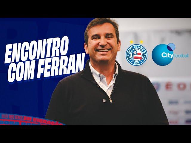 ENCONTRO COM FERRAN SORIANO, CEO DO CITY FOOTBALL GROUP