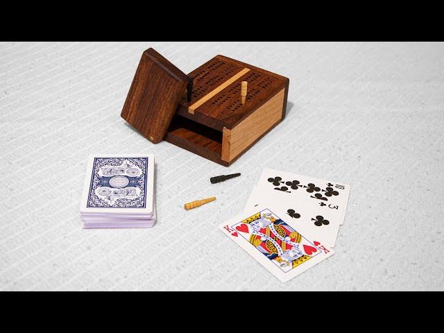 How to Build a Cribbage Board - Travel Size