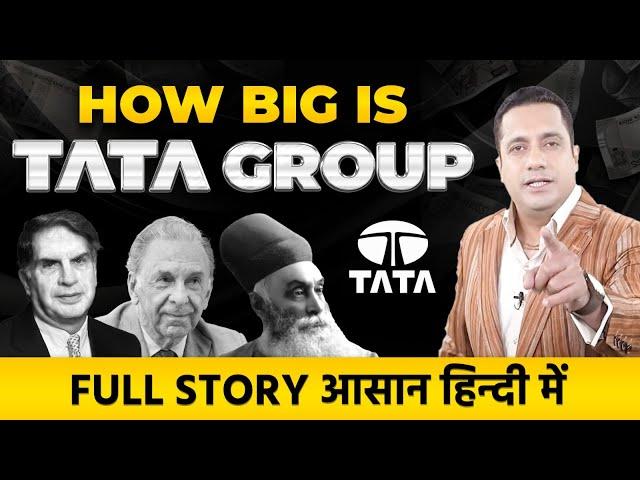 How Big is Tata Group Actually ? | Jamsetji Tata | Tycoons Of India | Dr Vivek Bindra