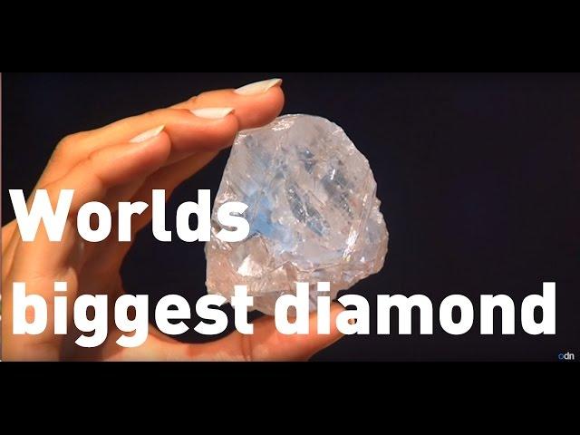 The world's largest diamond goes on sale