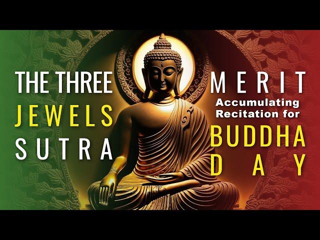 Buddha's Descent from Heaven: Three Jewels Sutra: Merit-Accumulating Recitation for Buddha Days