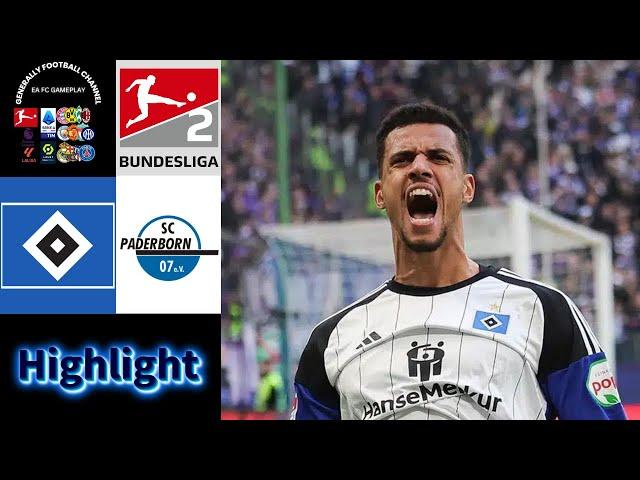 Hamburger SV vs SC Paderborn 07 / 7.Spieltag Bundesliga.2 Highlights