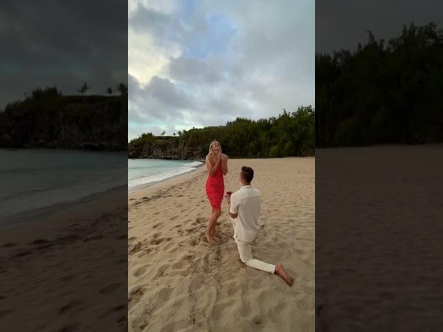 She thought this would just be a photoshoot... ️ #engagement #jamesallenrings #jamesallenpartner
