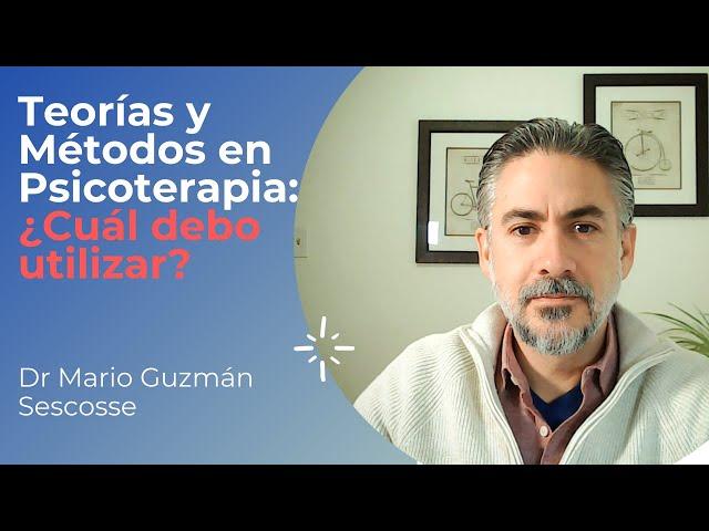 Teorías y Métodos en Psicoterapia: ¿Cuál debo usar?