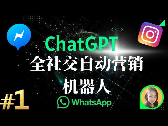 0代码素人轻松驾驭全网第一用ChatGPT做社交营销机器人赚钱（2023终极实操）