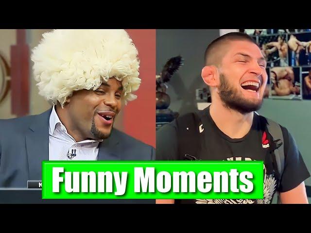 Khabib & DC FUNNIEST Moments Ever 