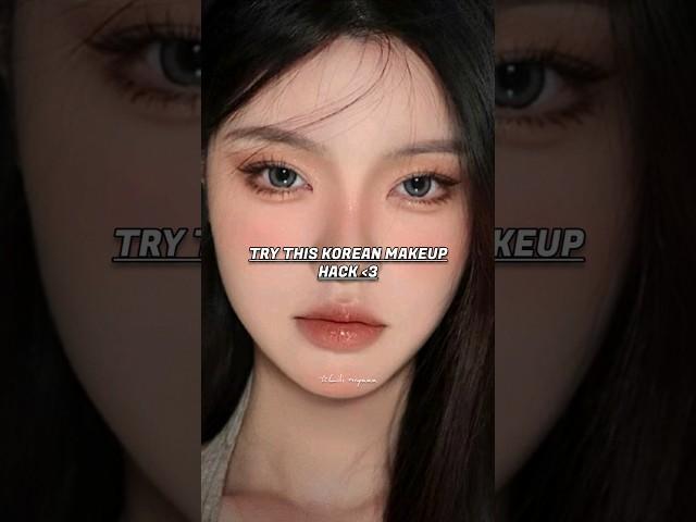 Korean Makeup Hack || #aesthetic #makeup #kpop #skincare #glowup #trendingshorts #makeuptutorial