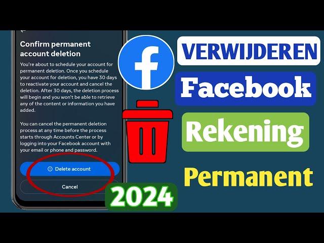 Hoe Facebook-account permanent te verwijderen (2024) [eenvoudige methode]