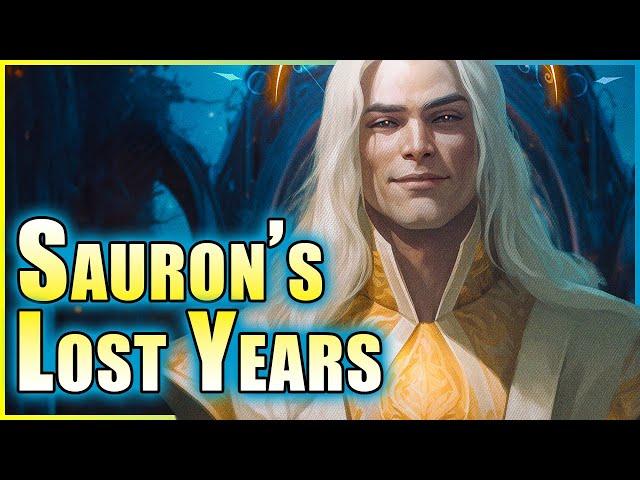 Sauron's Missing Years: What Happened After the War of Wrath?