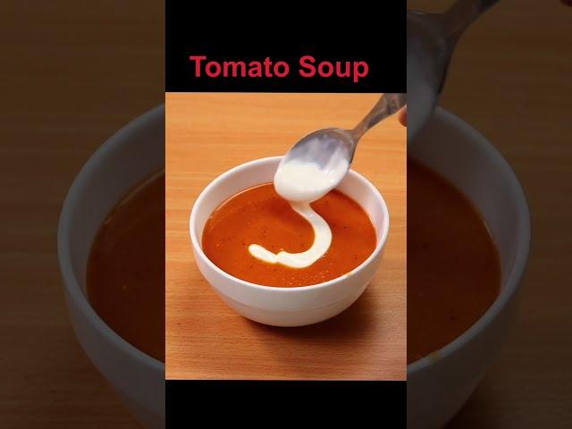 Tomato soup recipe | #shorts | how to make tomato soup | kabitaskitchen