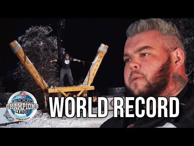 Sean O’Hagan Smashes The Hercules Hold World Record | Strongman Champions League