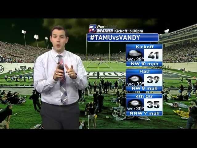 Game Day Forecast | Texas A&M at Vanderbilt
