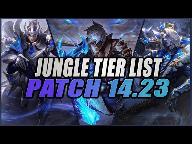 Best Junglers in Patch 14.23!  | Jungle Tier List League of Legends SEASON 14