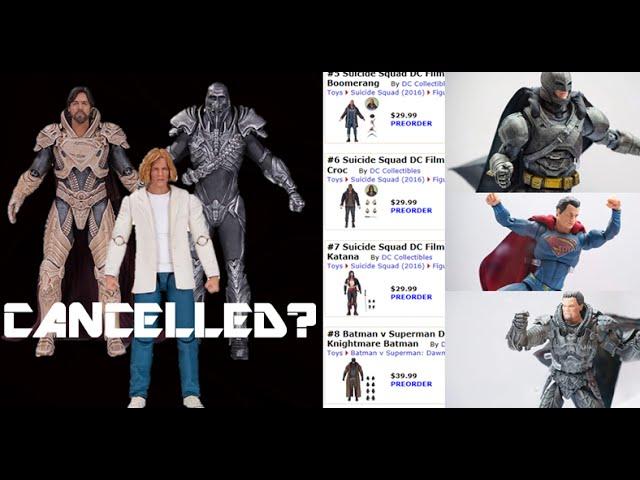 SDCC2016 Thoughts: DC Collectibles Films Premium 6’’ Update (Display, Cancelled Figures, Price)