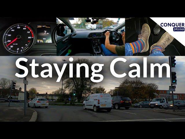 How to Stay Calm when Driving - Instructor Commentary Drive