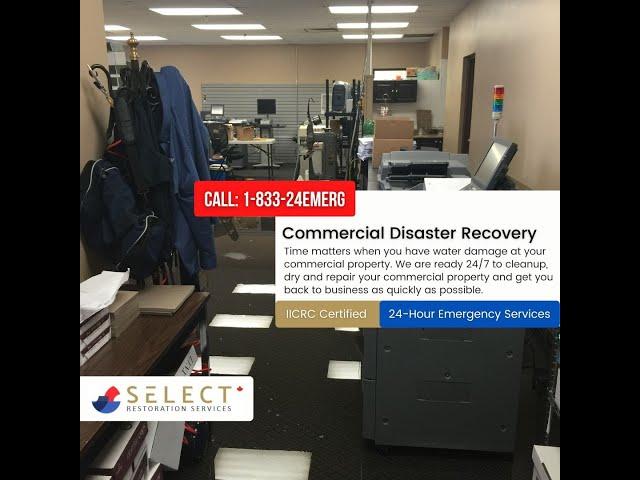 Emergency Flood Cleanup in Toronto by SELECT Restoration Services