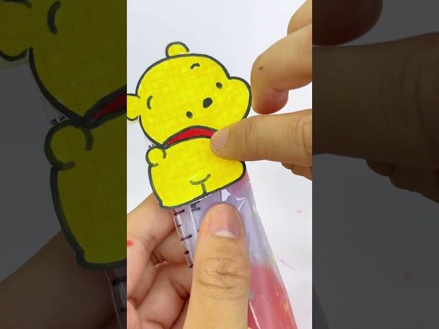 Thước Slime 7 màu  #diy #sotayguden #gudenstationery