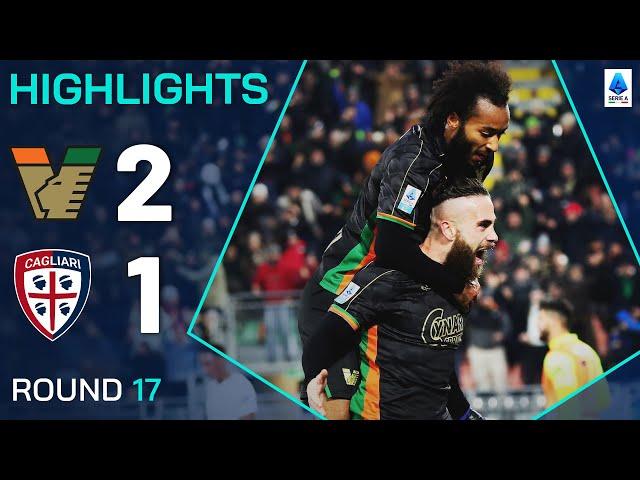 VENEZIA-CAGLIARI 2-1 | HIGHLIGHTS | 17ª GIORNATA | SERIE A ENILIVE 2024/25