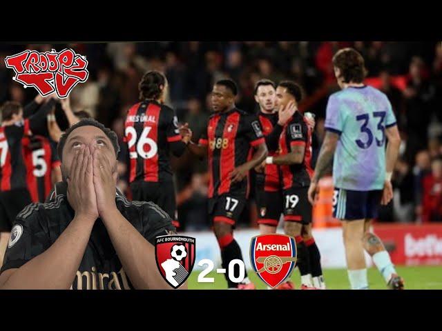 Bournemouth 2-0 Arsenal | Troopz Match Reaction | SALIBA IS STUPID BUT TROSSARD IS A F*CKING IDIOT!!