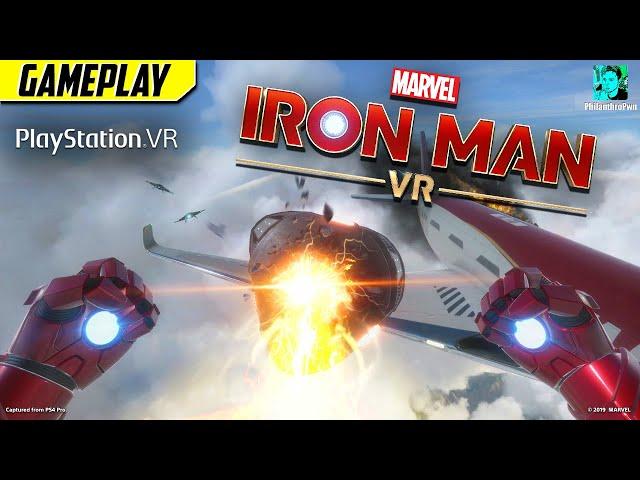 BE TONY STARK IN VIRTUAL REALITY! | Iron Man VR Demo PSVR Gameplay (PlayStation VR)