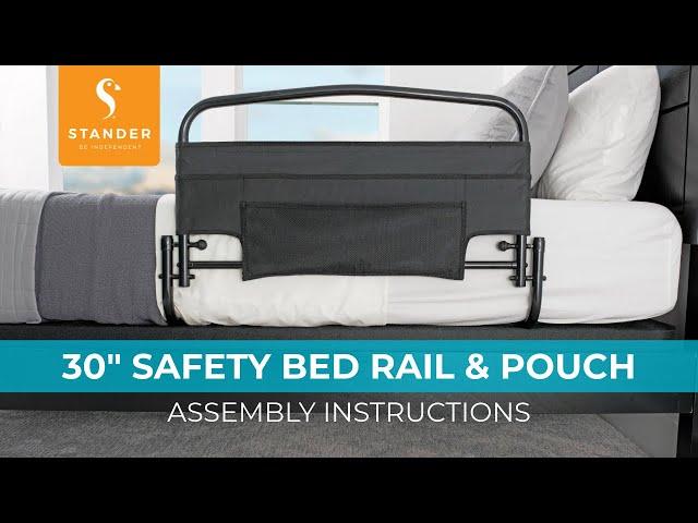Stander 30" Safety Bed Rail with Padded Pouch Assembly Tutorial (2025)