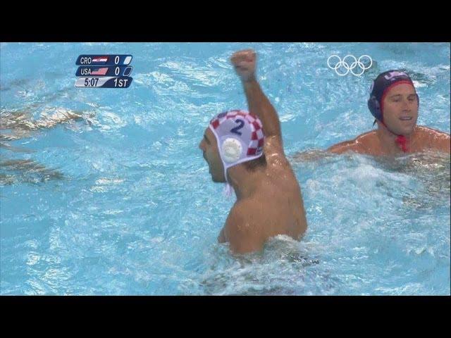 Men's Water Polo Quarter-Final - CRO v USA | London 2012 Olympics