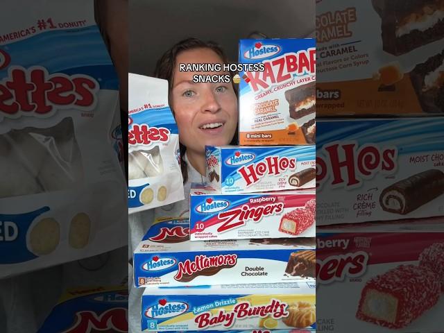 Ranking Hostess Snacks!  | Ranking Food Review #hostess #tastetest