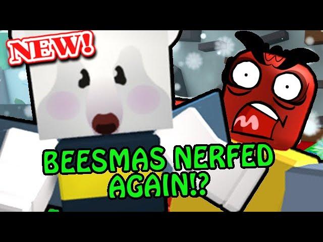 Beesmas Nerfed AGAIN + NEW CODE & Quests Complete In Bee Swam Simulator