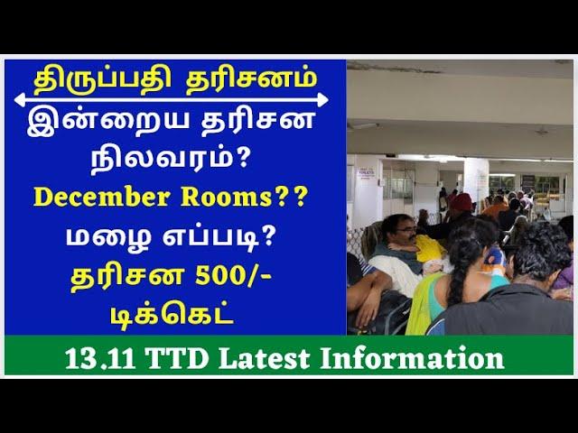 TTD Latest News| Tirumala Today Latest News Updates|TTD Today News| Today Latest Update |13.11.2022