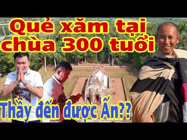 Xin xăm xem Thầy có đi đến được Ấn Độ? Tại ngôi chùa cổ 300 năm tuổi #jackduky #minhtue