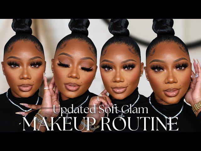 Updated Makeup Routine *Extremely Detailed* | My Signature Flawless Soft Glam | Tamara Renaye