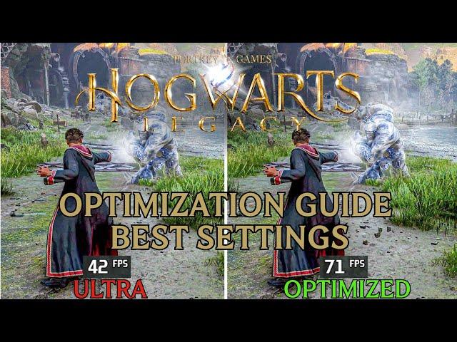 Hogwarts Legacy | OPTIMIZATION GUIDE and BEST SETTINGS | Every Setting Benchmarked