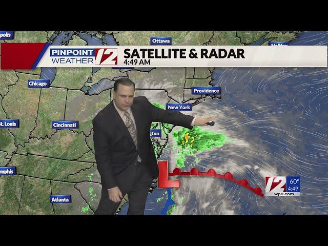 WPRI 12 Weather Forecast 9/18/24:  Dense fog this morning; showers ahead