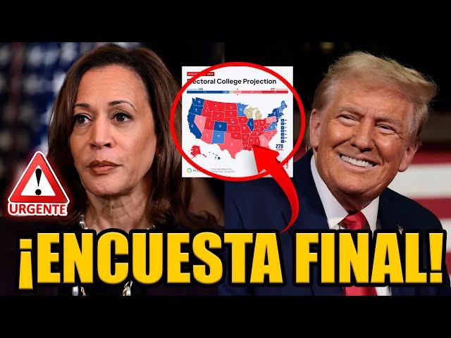 ¡URGENTE! ÚLTIMA ENCUESTA ANTES DE LAS ELECCIONES DE ESTADOS UNIDOS ¿GANA TRUMP? | BREAK POINT