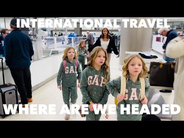 QUADRUPLETS Vacationing Internationally | Check Out This Destination