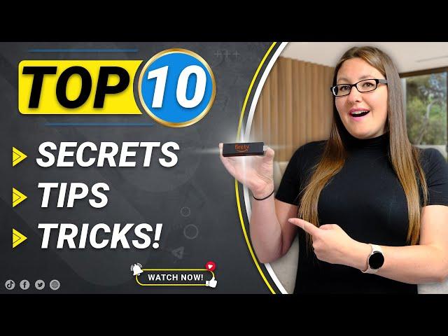  Do you Know These 10 INCREDIBLE FIRESTICK Secrets, Tips & Tricks?! 